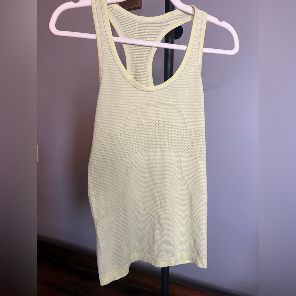 Lululemon Lime Green Tank Top